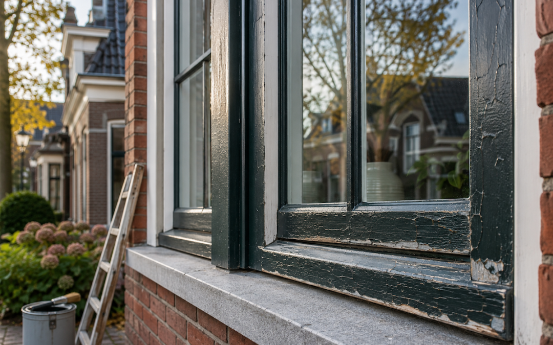 5 tekenen dat je kozijnen na de zomer aan een nieuwe verflaag toe zijn